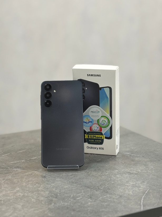 گوشی موبایل سامسونگ مدل Galaxy A16 با ظرفیت 128 گیگابایت و رم 6 گیگابایت - کارکرده