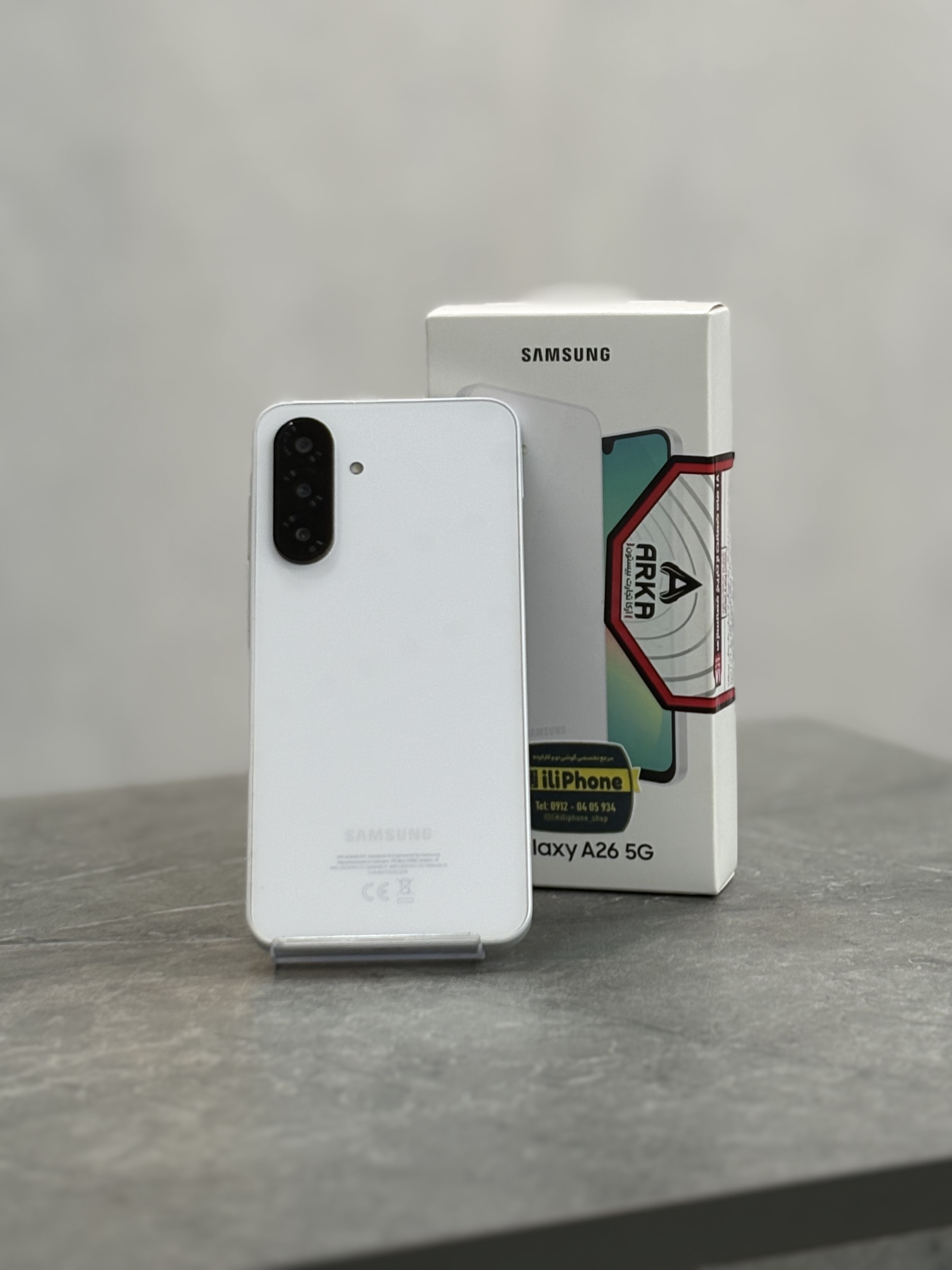 گوشی موبایل سامسونگ مدل Galaxy A26 با ظرفیت 128 گیگابایت و رم 6 گیگابایت - کارکرده