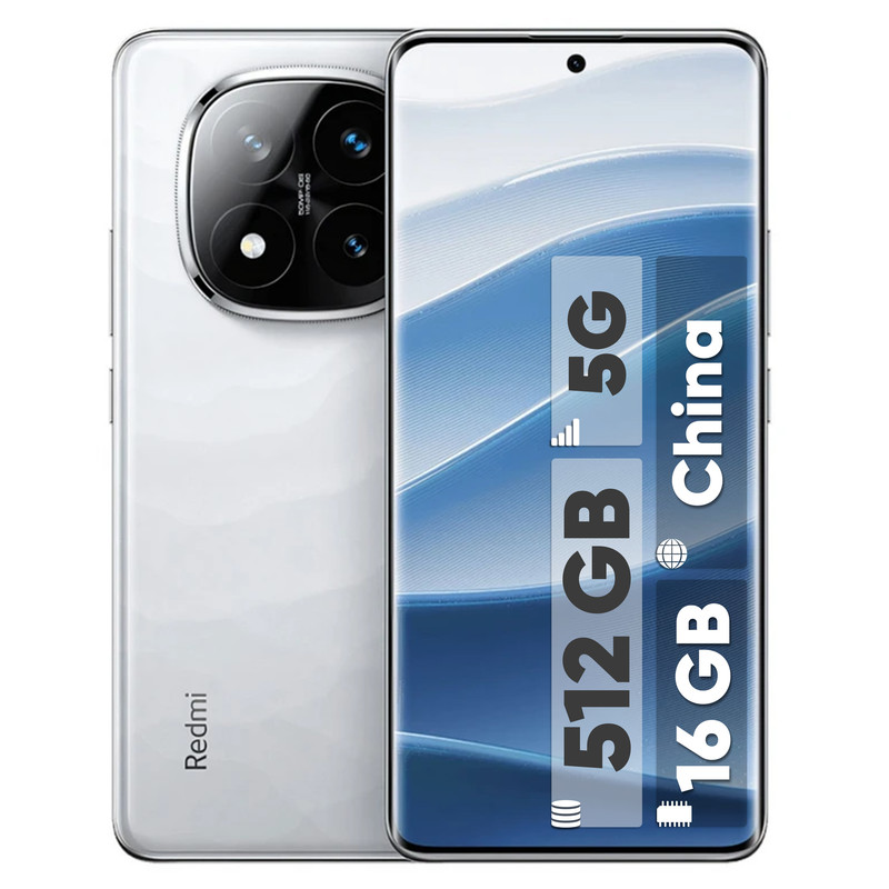 گوشی موبایل شیائومی مدل Redmi Note 14 Pro Plus 5G با ظرفیت 512 گیگابایت و رم 16 گیگابایت - پک چین
