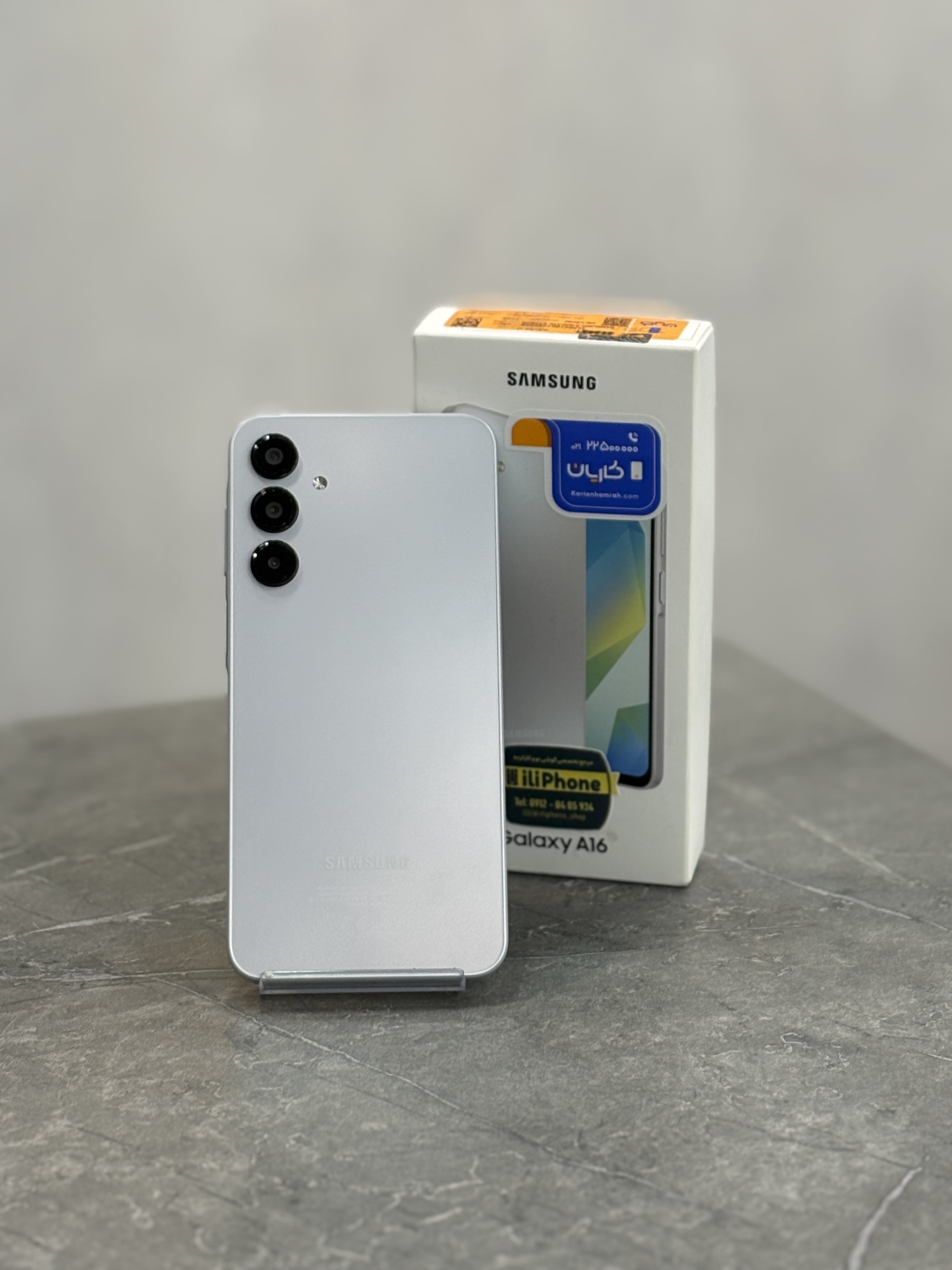 گوشی موبایل سامسونگ مدل Galaxy A16 با ظرفیت 128 گیگابایت و رم 4 گیگابایت - کارکرده